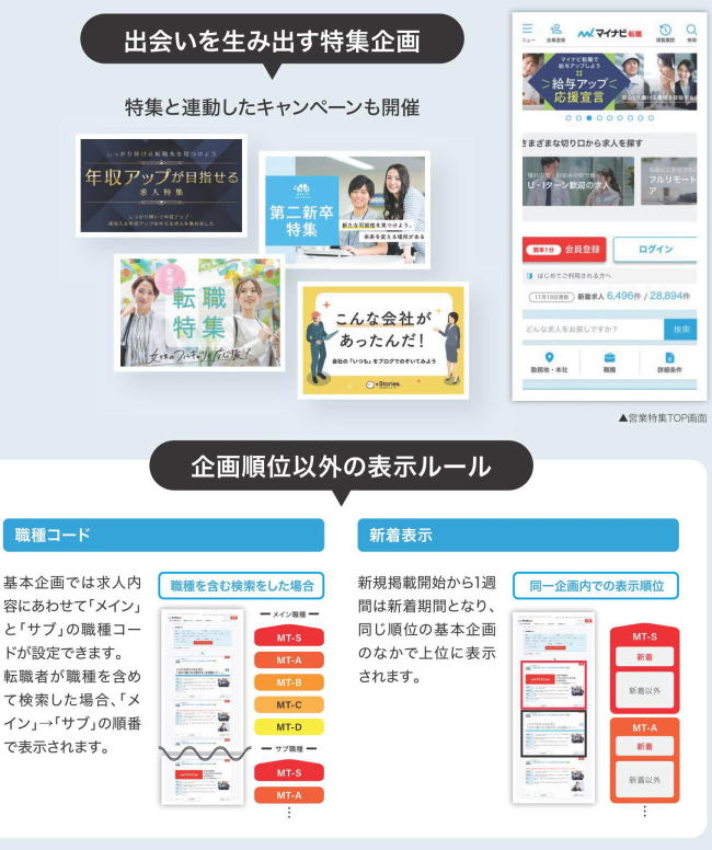 マイナビ転職の特長3